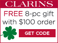 Free 8-pc Gift with any $100 order