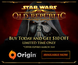 $10 off Star Wars: The Old Republic Standard Edition