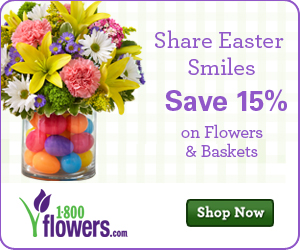 Save 15% on Easter purchases