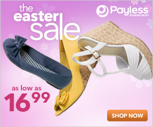 Payless's annual Easter Sale