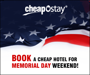 Save $15 off Memorial Day Weekend