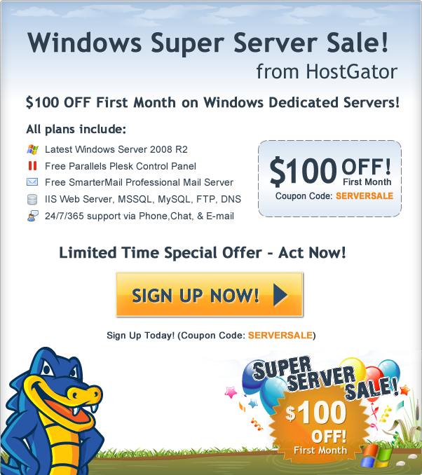 $100 OFF Dedicated Servers
