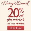 Save 20% on Mother's Day Gifts over $49
