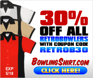 Save 30% on blank and stock printed RetroBowler shirts