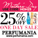 25% Off One Day Site Wide Sale For Mother's Day