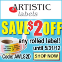 $2 Off any rolled label