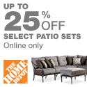 Save up to 25% on Select Patio Sets