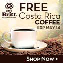 FREE bag of Costa Rica Coffee