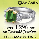 12% off on entire Emerald Jewelry