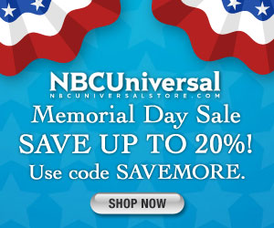 Save up to 20% Off at the NBC Universal Memorial Sale