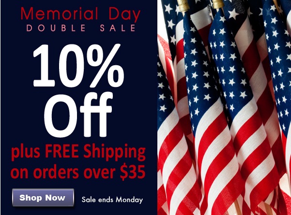 Save 10% Off + Get Free Shipping on all orders over $35