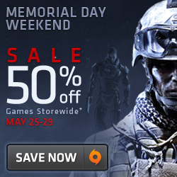 Get 50% off games Storewide