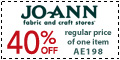 Get 40% off any single regular priced item