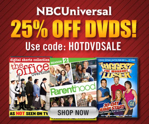 25% Off DVDs