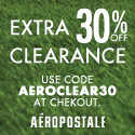 Additional 30% Off Clearance