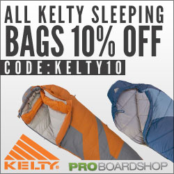 10% Off All Kelty Sleeping Bags