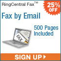 RingCentral Fax - 25% Off First 6 Months any plan