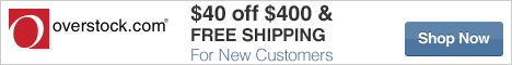 $40 off Orders of $400 or more + Free Shipping