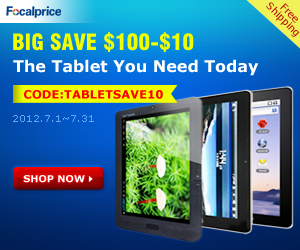 $10 OFF Tablet PCs