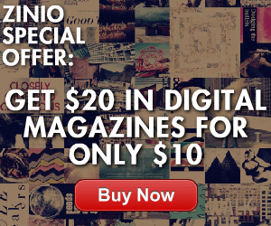 $20 In Zinio Rewards For $10