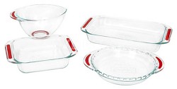 $10 price drop on the Pyrex Accents Collection 4-Piece Bakeware Set