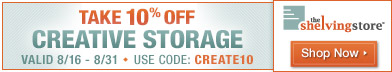10% Off Creative Storage