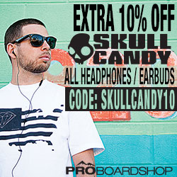 10% off All Skullcandy Headphones & Earbuds