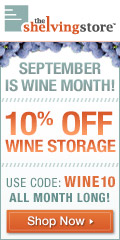 Save 10% On Wine Storage