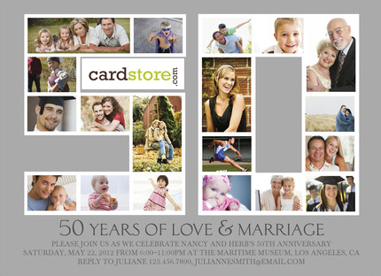 75% off Anniversary Invites at Cardstore