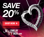 Save 20% on the latest styles of rings, earrings, necklaces, bracelets, diamond jewelry