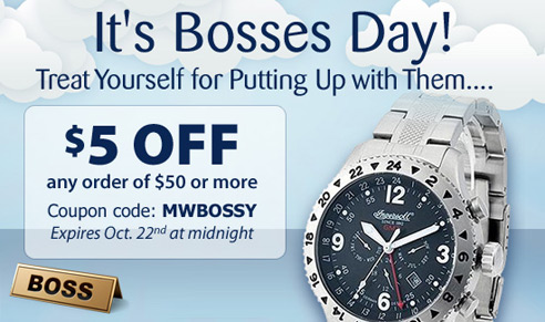$5 Off $50 for Bosses Day