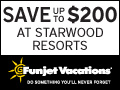 Save up to $200 at select Starwood Resorts