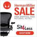 15% Off Herman Miller with Free Shipping and No Sales Tax