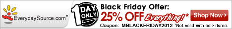 25% off Black Friday orders