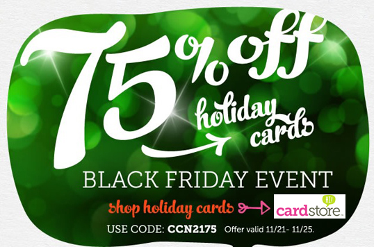 75% OFF HOLIDAY CARDS & INVITES + FREE Shipping