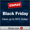 Save up to 80% at Staples Two Day Black Friday Sale