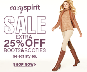 Extra 25% off select Boots & Booties