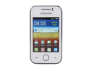 $10 Off Samsung Galaxy Y GT-S5360 White Unlocked GSM Android Smart Phone