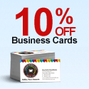10% Off on Business Cards