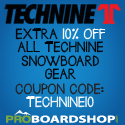 10% Off All Technine Snowboards & Bindings
