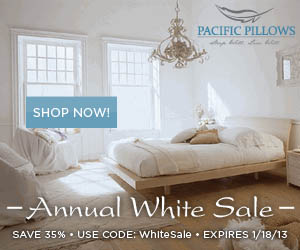 Save 35% on select fine bedding