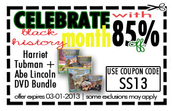 Abraham Lincoln and Harriet Tubman as a bundle for $ 8.99