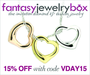 15% Off at Fantasy Jewelry Box