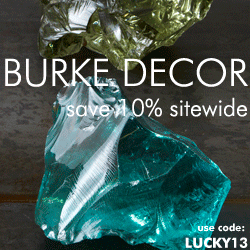 Save 10% site wide at BurkeDecor