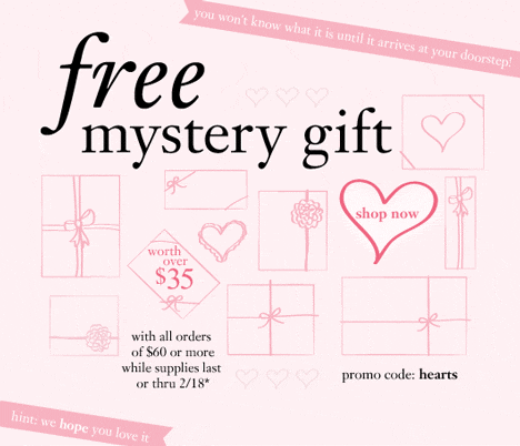 Free mystery gift