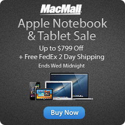 Apple Notebook & Tablet Sale! Up to $749 Off Free FedEx 2 Day Shipping on Apple Notebooks Under 15lbs