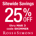 Save 25% at Ross-Simons sitewide
