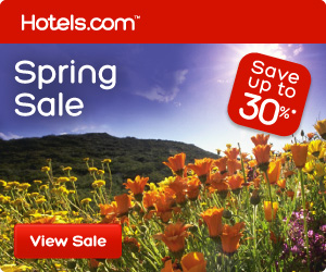 Spring Sale: great deals for your next vacation! Save up to 30%!