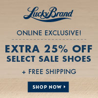 Get An Extra 25% Off Select Sale Shoes + Free Shipping