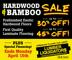 Take 10% off the lowest price of Morning Star Bamboo Flooring